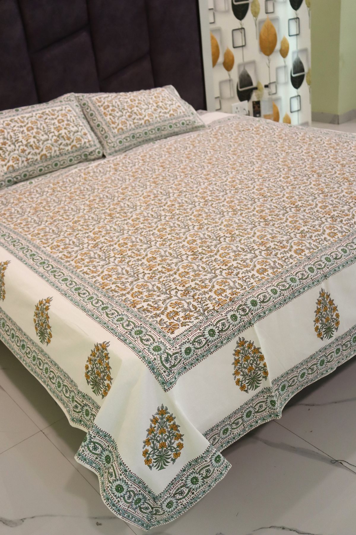 Jaipuri Bed Sheet